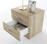 Нощно шкафче Сити 3055 сонома тъмна