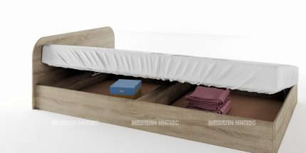 Приста Сити 2011 за матрак 120/190 см сонома тъмна