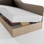 Единично легло Сити 2004 мока за матрак 82/190 см