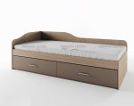 Легло с чекмеджета Сити 2023 мока – за матрак (90/200 см)