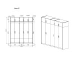 Гардероб от Модулна система Dress – вариант 21 – промо цена