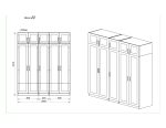 Гардероб от Модулна система Dress – вариант 23 – промо цена