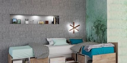 product - Ъглови легла Класик (90/200 см) – К976 – Промо цена