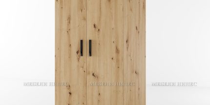 product - Гардероб двукрилен Сити 1001 дъб артисан