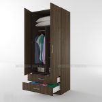 Спален комплект със скрин Сити 7062 орех адмирал