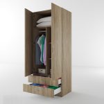 Спален комплект + скрин Сити 318 сонома – промо цена