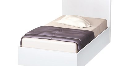 product - Легло Хай 3 от 82/190 до 180/200 см – тапицирана табла в 7 цвята