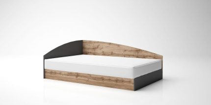 product - Легло приста Аполо 4 дъб вотан/антрацит – Промо цена