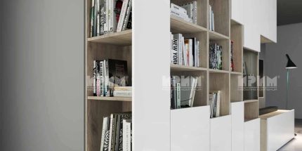 product - Холна секция Сити 6052 с МДФ бяло гланц – Промо цена