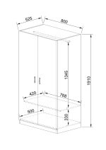 Спален комплект + скрин Сити 318 сонома – промо цена