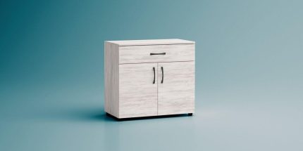 product - Скрин Аполо 6 дъб бланко