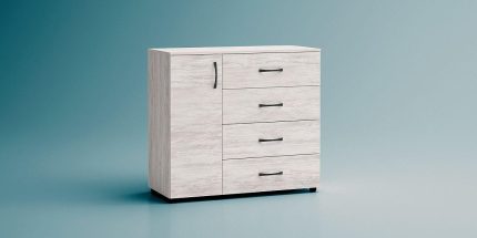 product - Скрин Аполо 7 дъб бланко