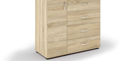 product - Скрин Аполо 7 дъб сонома