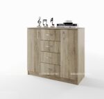 Скрин Сити 3004 дъб сонома тъмна – Промо цена