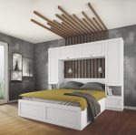 Спален комплект Форест с бял мдф – Промо цена