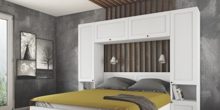 product - Спален комплект Форест с бял мдф – Промо цена