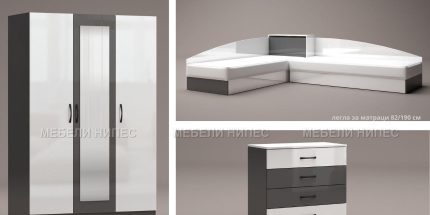 product - Модулна система с ъглови легла Аполо 201 – Промо цена