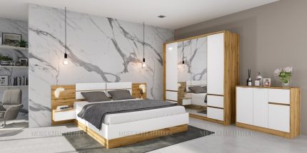 product - Спален комплект + скрин Сити 7054 – Промо цена