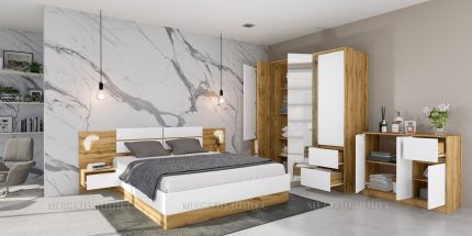 product - Спален комплект + скрин Сити 7054 – Промо цена