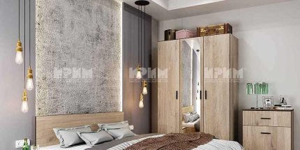 product - Спален комплект + скрин Сити 7056 – Промо цена