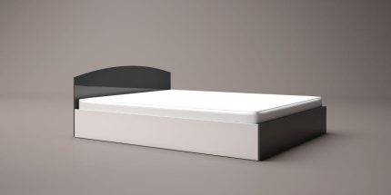 product - Легло за матрак 160/200 см Аполо 6 антрацит/бяло гланц – Промо цена