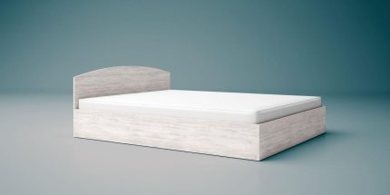 product - Легло за матрак 160/200 см Аполо 6 дъб бланко