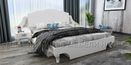 product - Спалня с нощни шкафчета Белисима – Промо цена