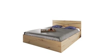 product - Спалня за матрак 160/200 см Сити 2008 дъб артисан