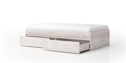 product - Висока модулна приста Лео 120 дъб бланко