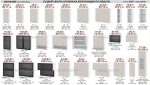 Кухненски модули: лице сатен мат / корпус бял