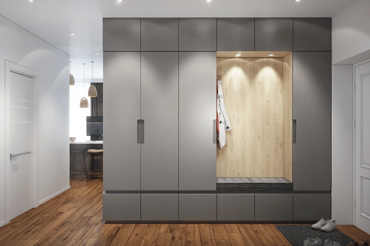 Какви са съвремените тенденции при гардеробите за коридор?