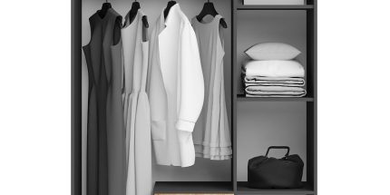 product - Гардероб Аполо 11 дъб вотан/антрацит – Промо цена