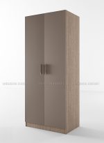 Гардероб двукрилен Сити 1007 мока