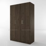 Гардероб трикрилен Сити 1002 орех адмирал