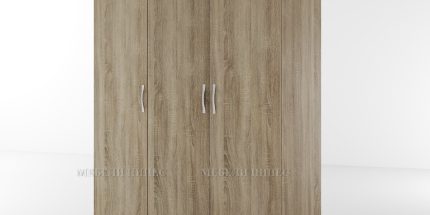 product - Гардероб трикрилен Сити 1002 сонома тъмна