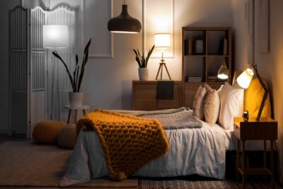 Как да изберете подходящо осветление за спалнята?