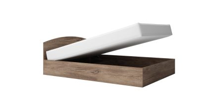 product - Легло за матрак 140/190 см Аполо 5 браун