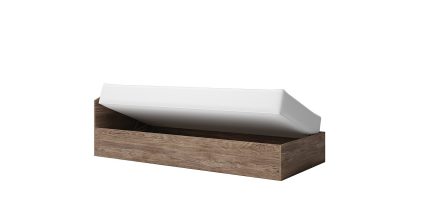 product - Легло за матрак 90/200 см Аполо 9 браун