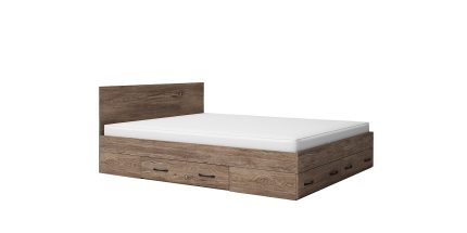 product - Легло с чекмеджета Аполо 10 браун – промо цена