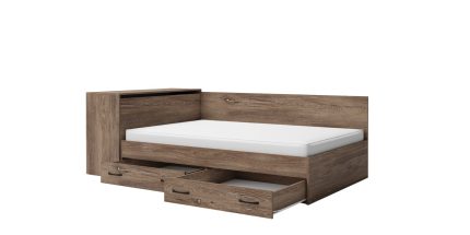 product - Приста с ракла и чекмеджета Анди браун – Промо цена