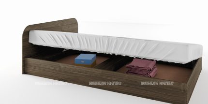 product - Приста Сити 2011 за матрак 120/190 см орех адмирал