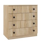 Спален комплект с приста Примо 2 дъб сонома – промо цена