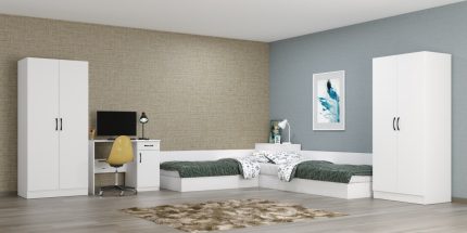product - Детска стая с ъглови легла Интер 65
