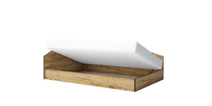 product - Легло-приста за матрак 120/190 см Аполо 4 крафт