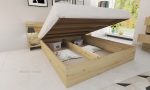 Спален комплект + скрин Сити 7000 дъб артисан – Промо цена