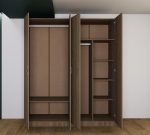 Гардероб Сити 066 орех адмирал