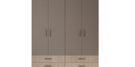 Спални - Гардероб Сити 082 мока/лате