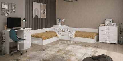product - Детска стая с ъглови легла Интер 69