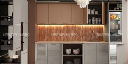 product - Кухня с термоплот City 9198 – МДФ тоскано