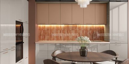 product - Кухня с термоплот City 9198 – МДФ тоскано